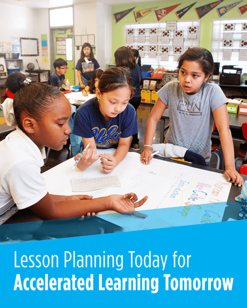 Blog: Lesson Planning Today for Accelerated Learning Tomorrow